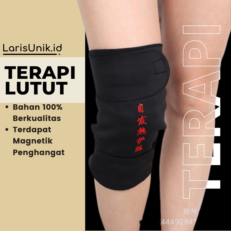 Terapi Lutut Pads Theraphy Original 1 Pasang Deker Lutut Alat Kesehatan Pelindung Lutut TAFFSPORT