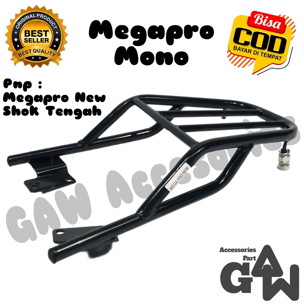 Breket Bracket Braket Behel Begel Box Jok Motor Honda Megapro Mono Mp New