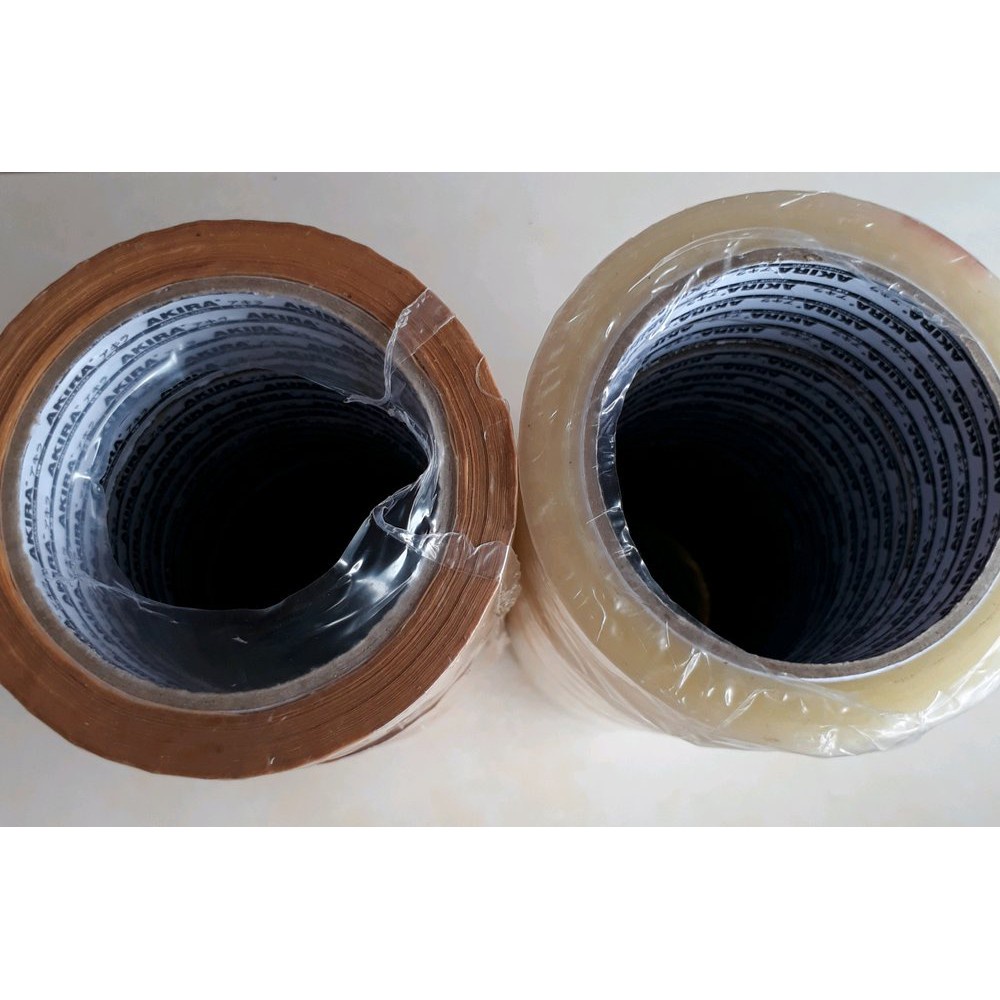 Lakban Bening &amp; Coklat 45mm x 90 yard - MS