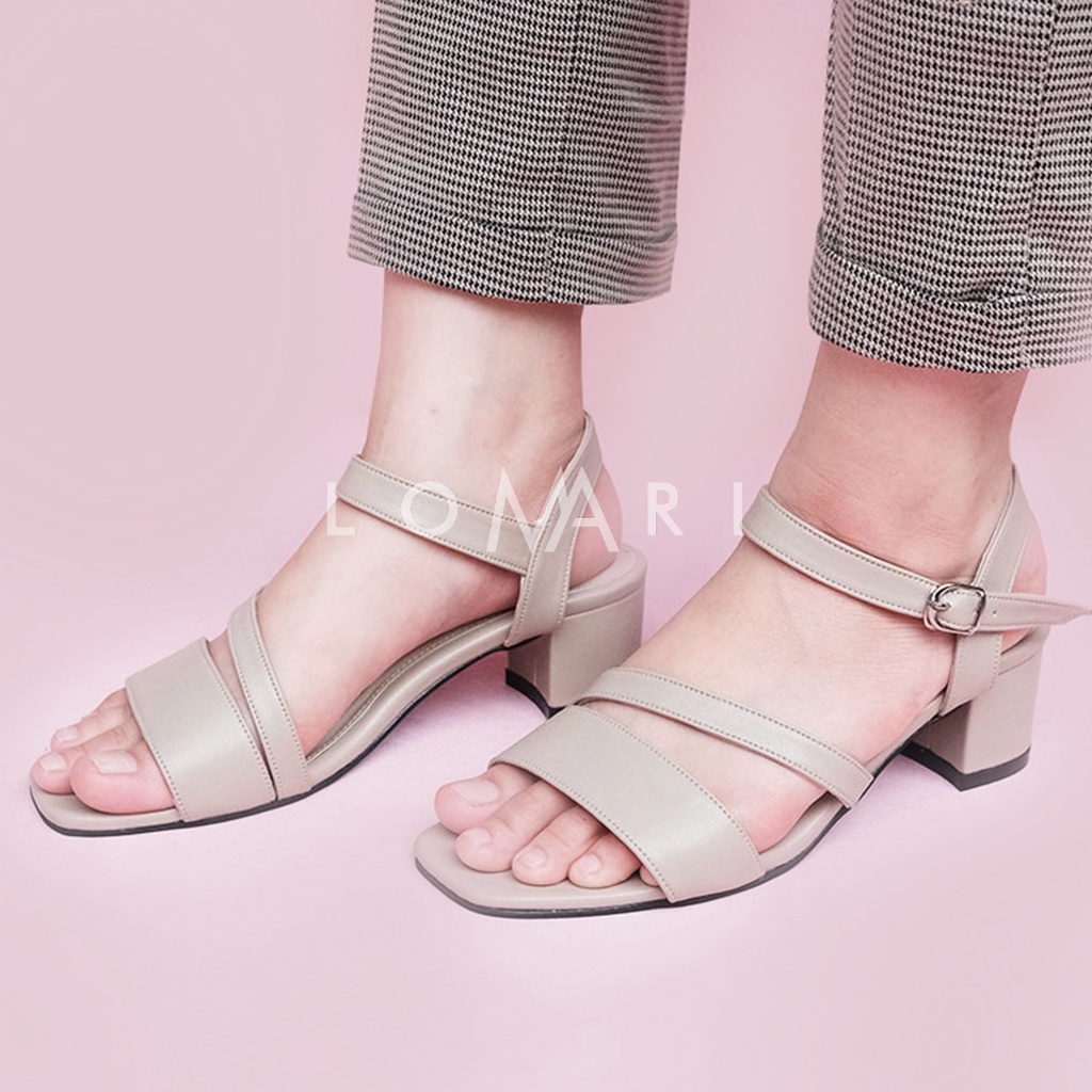 GLYNN SERIES LOMARI 5CM - Sandal Heels Wanita