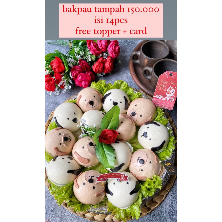 

Bakpao Tampah Doggy isi 14 Hampers Imlek / CNY Edition 2023