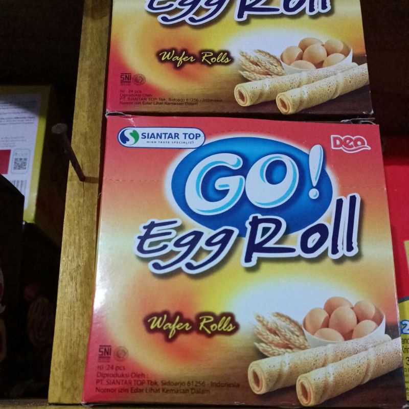 

go egg roll wafer roll