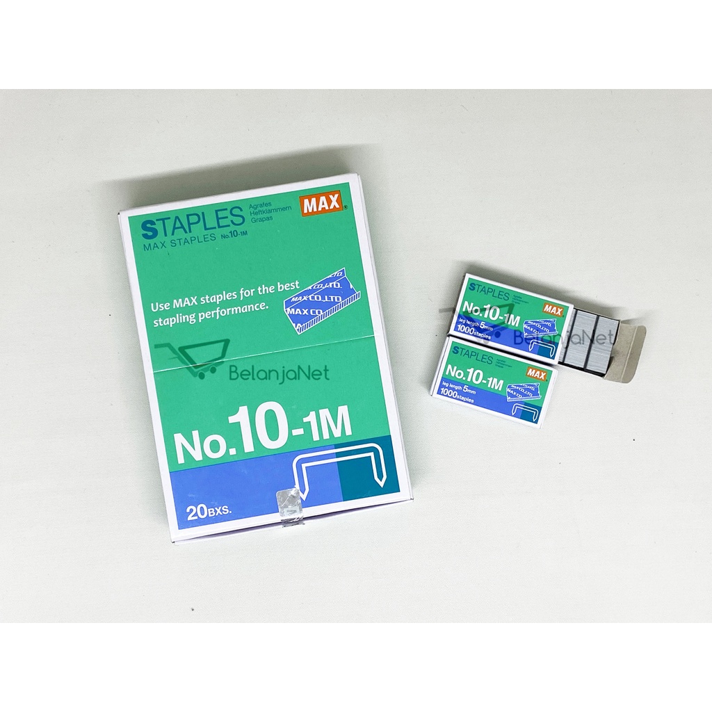 Isi Staples | Refill Stapler Hekter Kecil Max No 10-1M