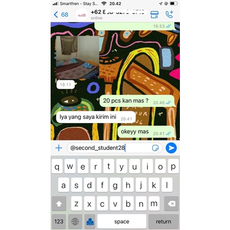 Borongan celana Corduroy 20 pcs