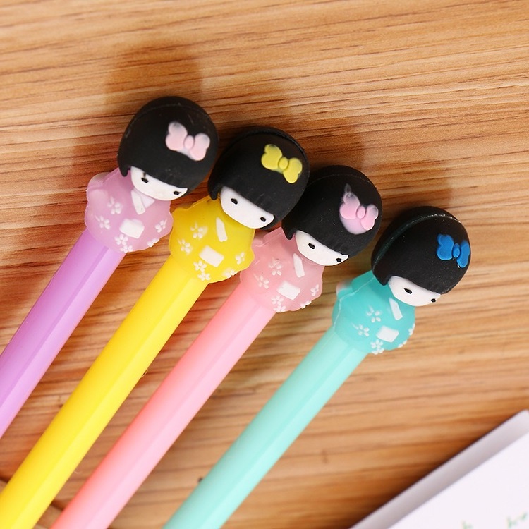 4pcs Pena Pen Pulpen Gel Set Tinta Cair Kaguya GM-ST0168