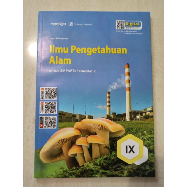 buku LKS kelas 9 ( 3 SMP ) semester 2 Penerbit maestro kurikulum 2013