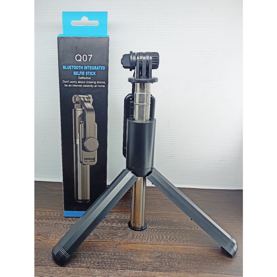 Tongsis Bluetooth 3in1 Wireless Bluetooth Tipe Q07 / Tongsis Tripod HP Tipe Q07