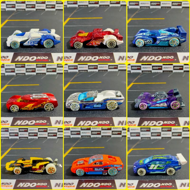 Hot Wheels Glow in the Dark Loose - Box 1