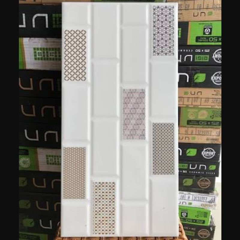 Keramik Dinding 25x50 Uno Firenze Beige