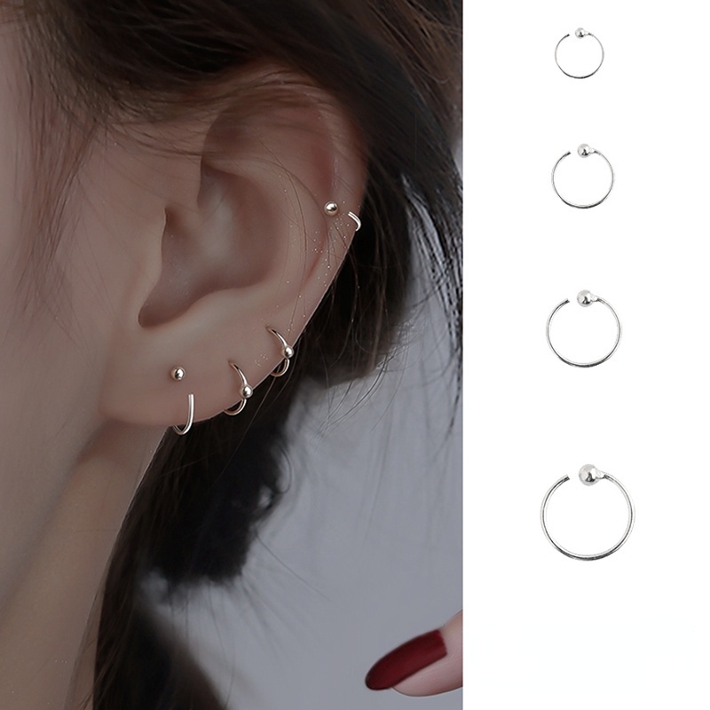 Anting Baja Titanium Korea Selatan Anting Tulang Telinga Baru Anting Aksesoris Hadiah
