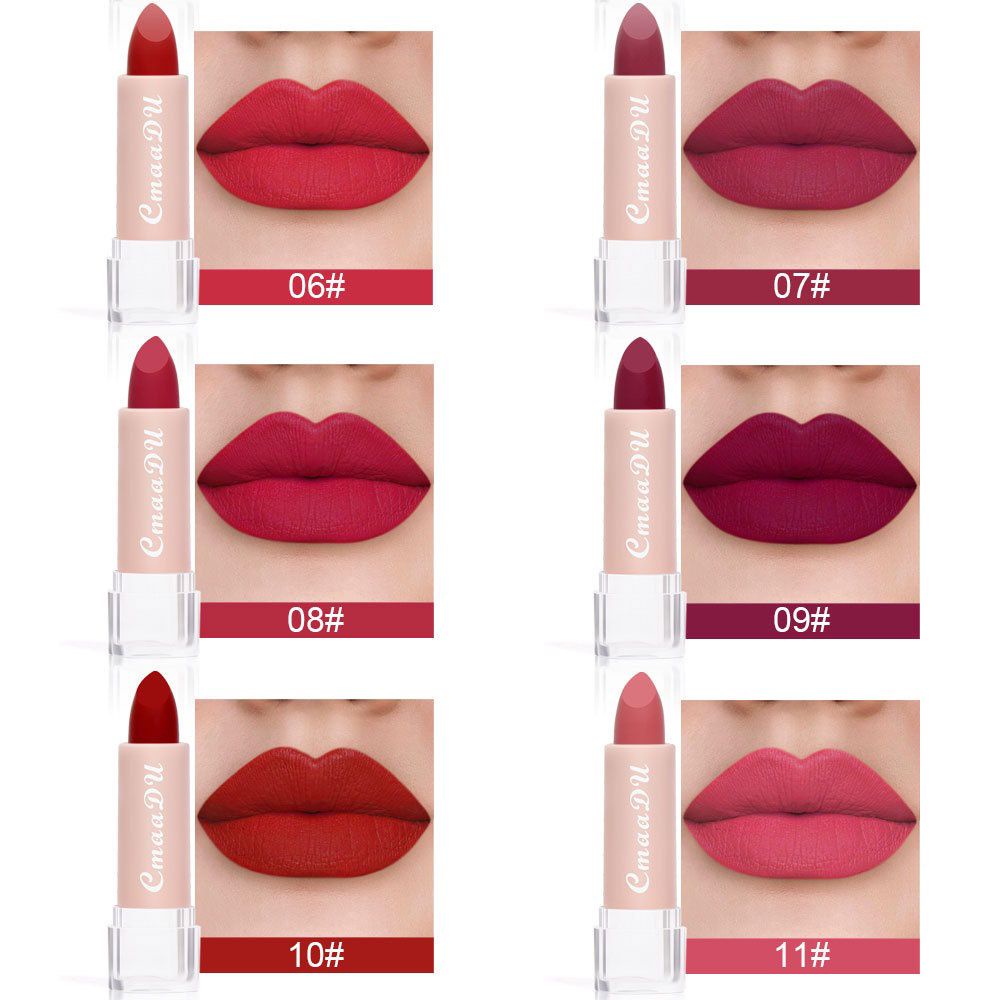 CMAADU WATERPROOF MATTE LIPSTICK LIPSTIK MATTE MURAH