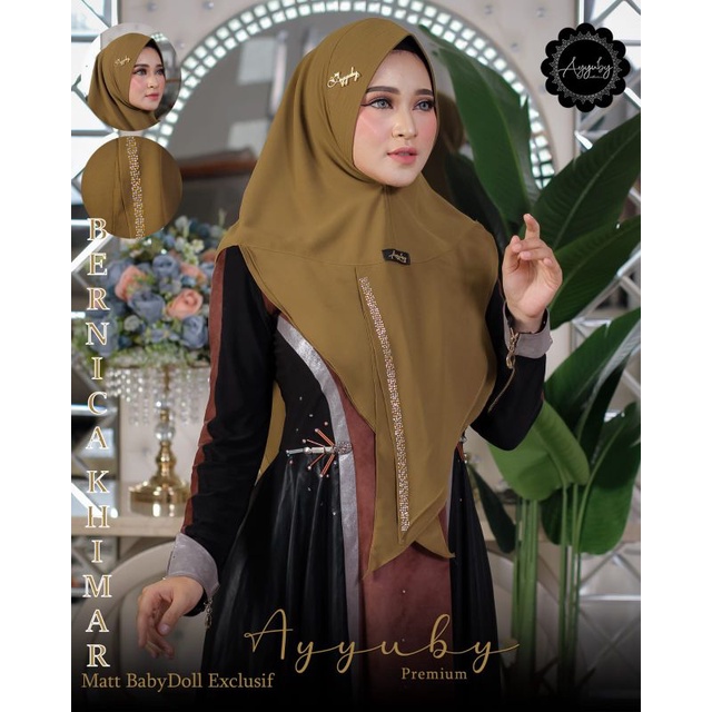 Jilbab Hijab Kerudung Instan PedSof Hudy Hoodie Payet Bernica Original Ayyuby