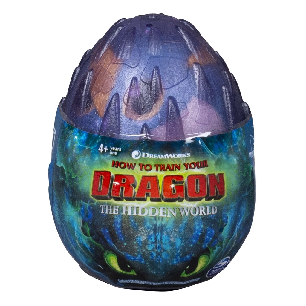 How to Train Your Dragon 3 The Hidden World Purple Egg