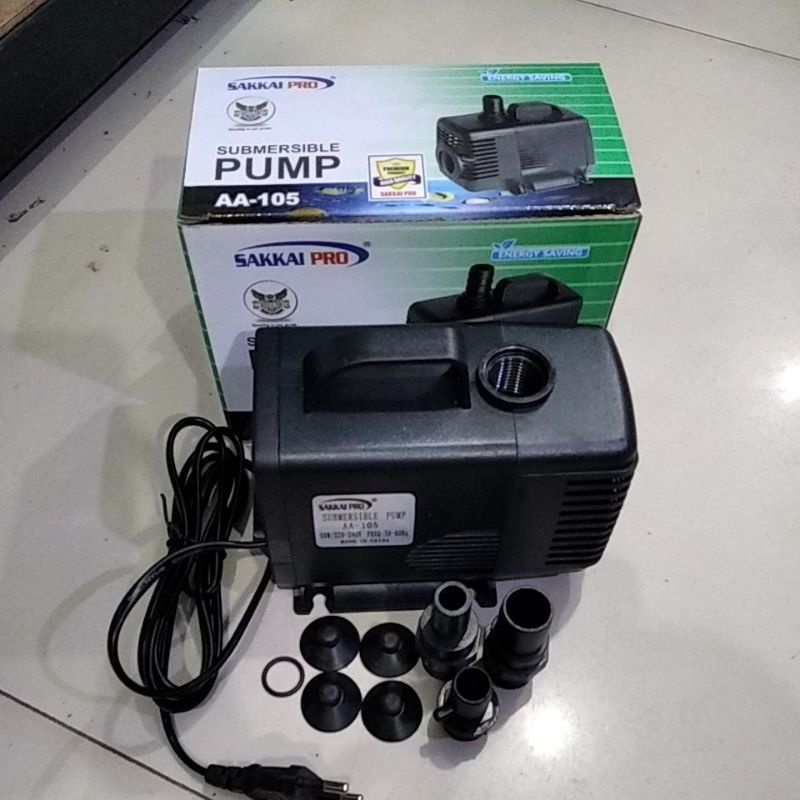 POMPA KOLAM IKAN SAKKAI PRO AA 105