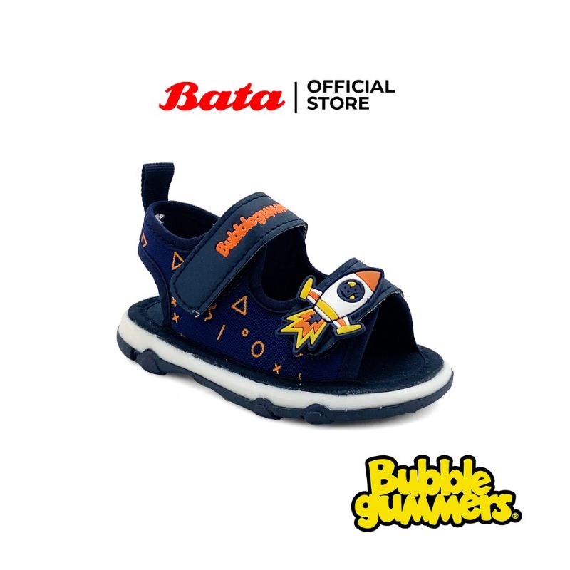 Bubble Gummers Sandal Bunyi Anak Balita Navy 0019423