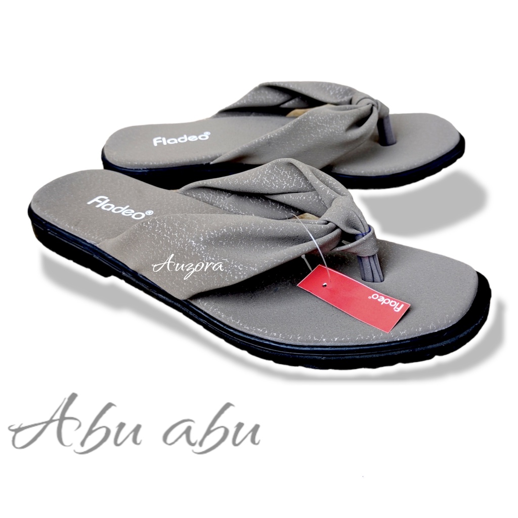 promo cuci gudang sandal murah sandal flat bintik japit wanita motif terbaru