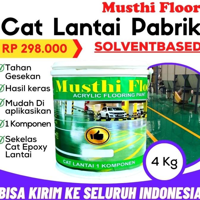SALE Cat Lantai Pabrik Cat Lantai Gudang Solventbase Sekelas Epoxy 5Kg