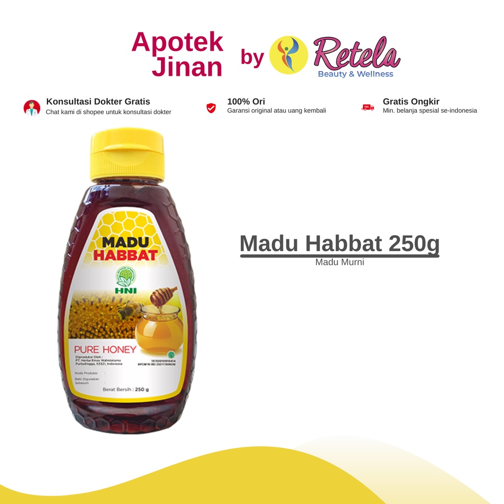 

MADU AL SHIFA 250 GR