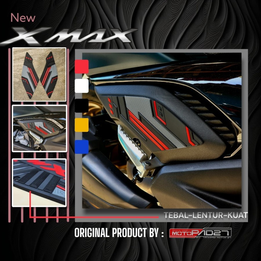 Footstep Ruber Yamaha NEW XMAX 2023 Premium