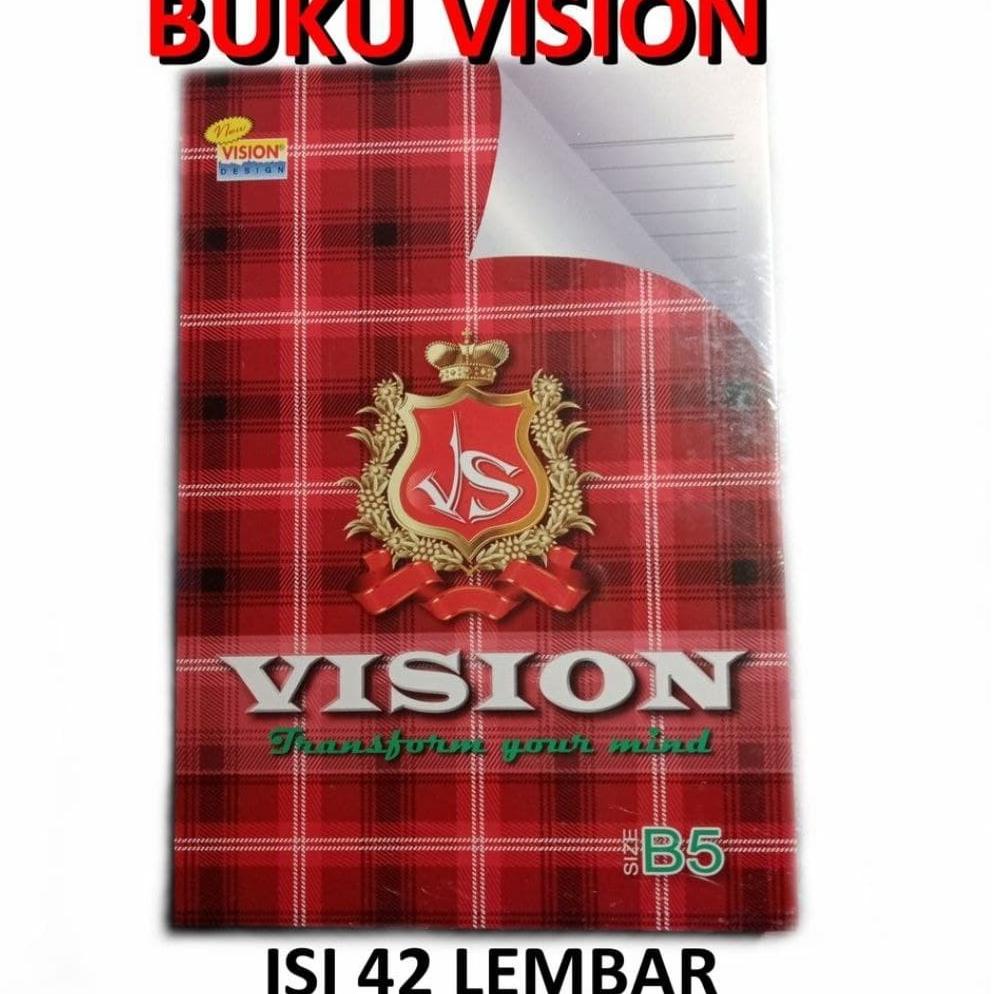 

[KODE PRODUK L6E9D9746] [PAK] BUKU TULIS VISION BOXY B5 42 LEMBAR (6 PCS)