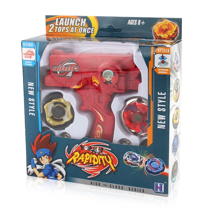 Gasing Beyblade Metal Fight 2 in 1 Paket Gasing Metalfight