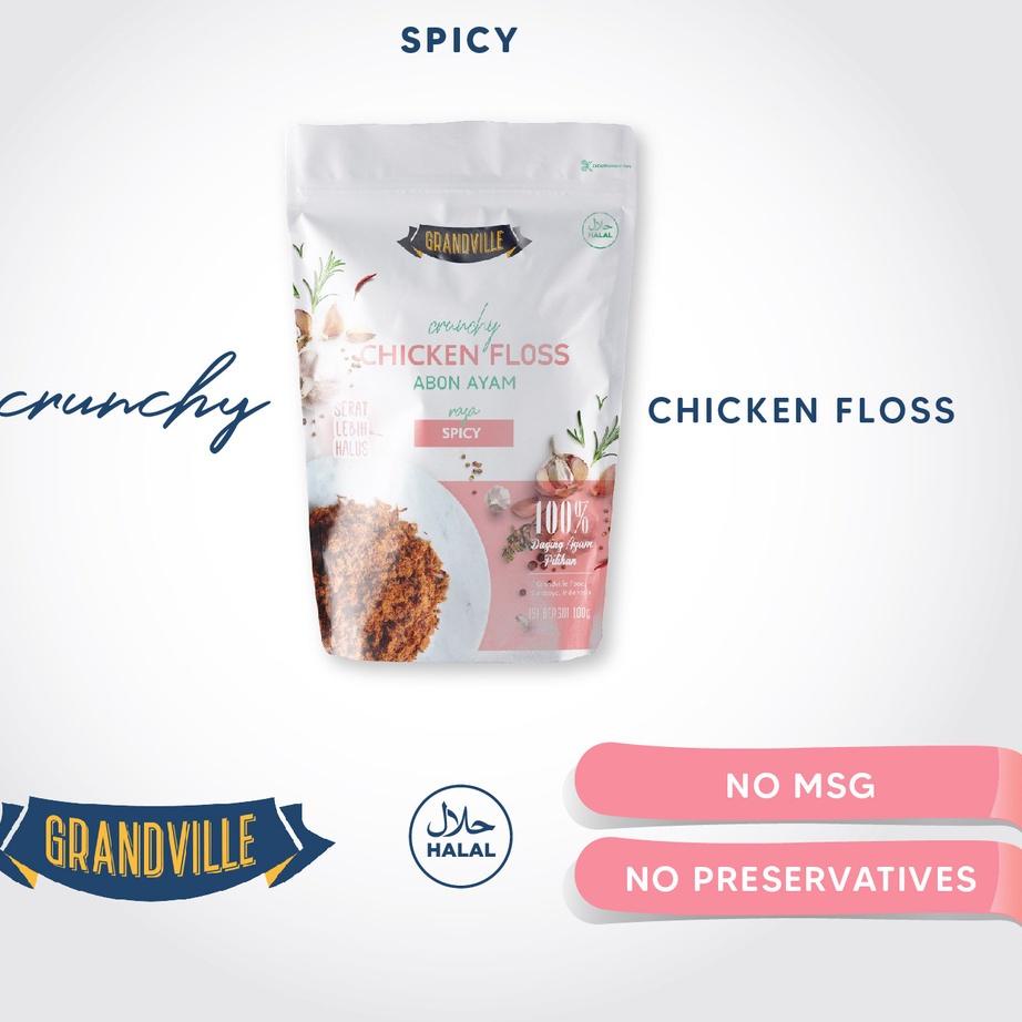 

NEW | BMH|Grandville Abon AYAM Crunchy Single Pack Spicy