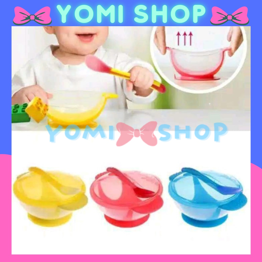 A-010 | MANGKOK MPASI ANAK SET/MANGKOK MAKAN ANAK/PERLENGKAPAN MPASI BAYI ANAK