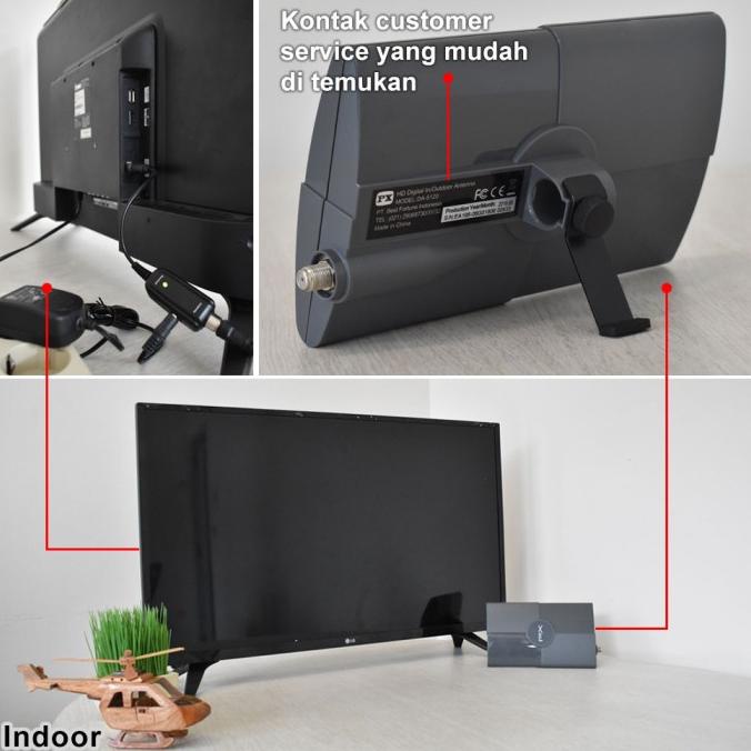 Antenna PX 4K DA5120 TV digital HD Indoor Outdoor DA 5120 PX DA-5120