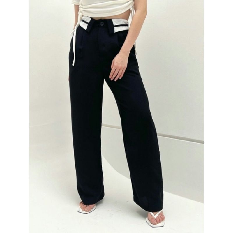 Jenny Pants Kulot Highwaist Crincle airflow