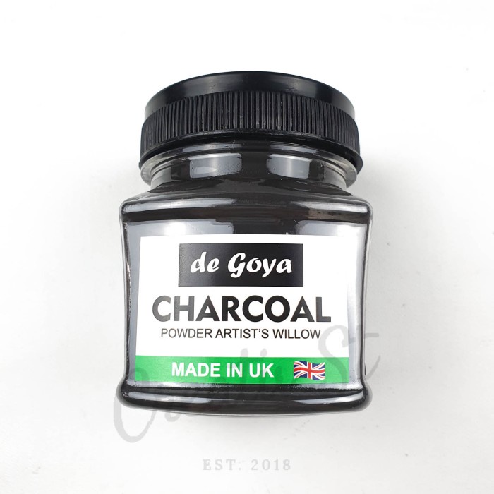 

Charcoal De Goya Charcoal Powder Artist Willow 30 Gr Serbuk Conte