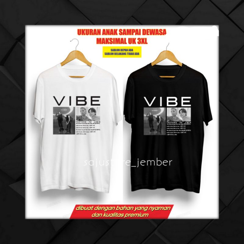 (mbo) Vibe's jimin tshirt kpop BTS +freebies