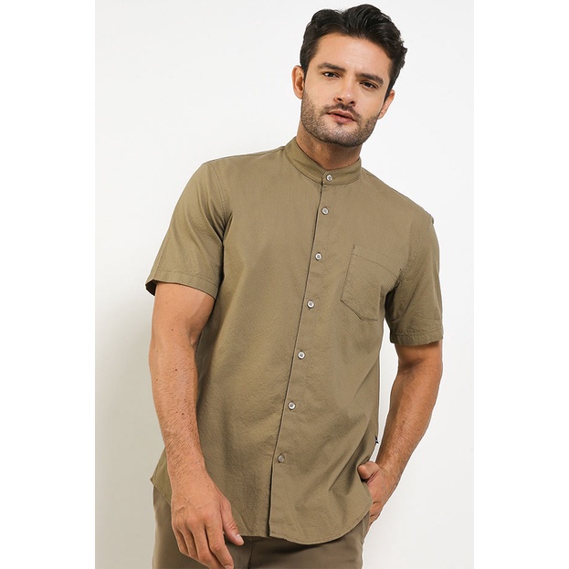 Kemeja Koko Pria Regular Andrew Smith A0069P03G