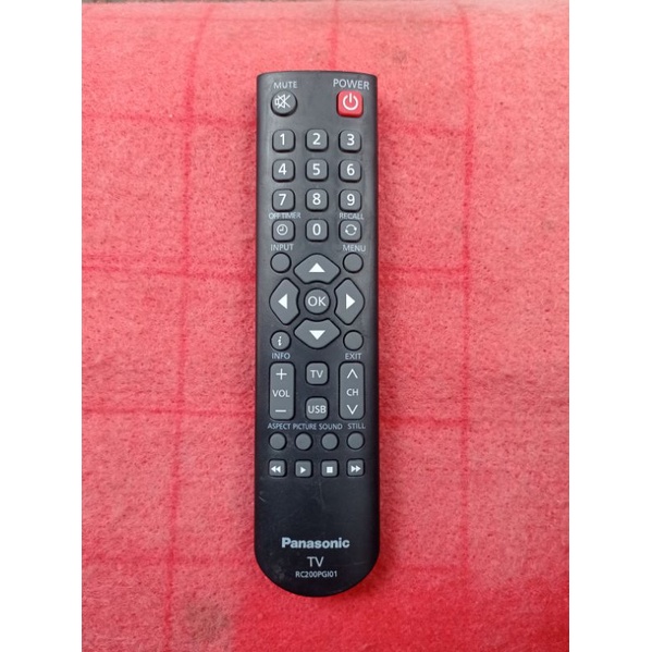 REMOT TV LCD LED PANASONIC RC200PGl01 ORIGINAL