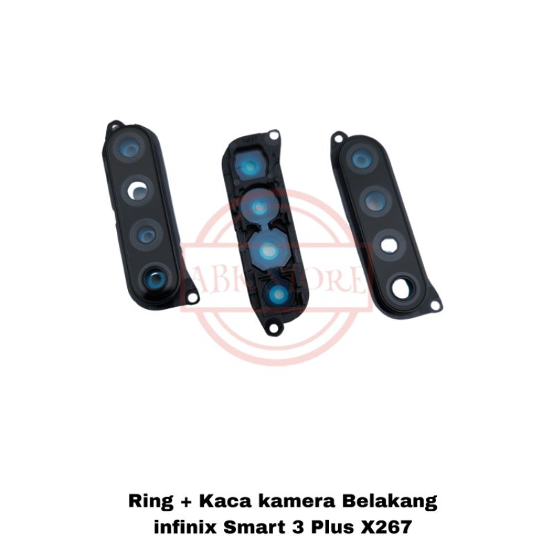 RING + LENSA CAMERA / KACA KAMERA BELAKANG INFINIX SMART 3 PLUS X267