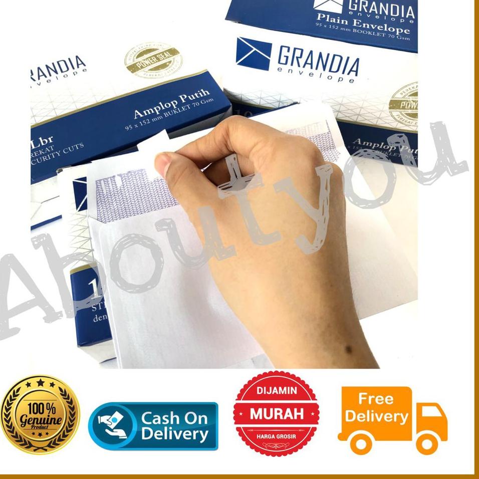 

12.12 SALE AMPLOP Surat PUTIH 104 polos Air Mail ekonomis 100 lembar ada perekat serbuuu !