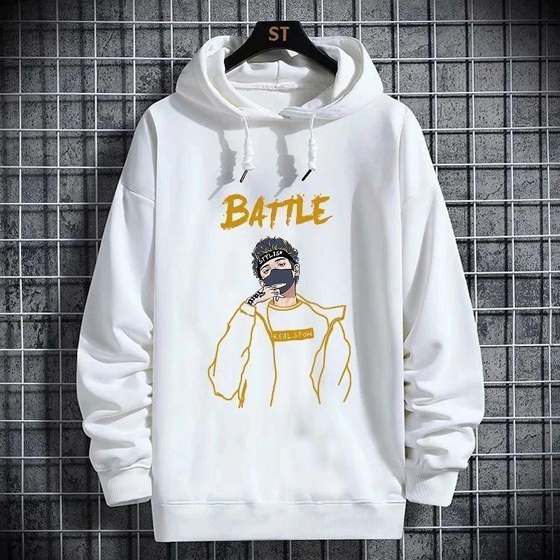 Hoodie Sweater BATTLE bisa untuk jaket pria/wanita