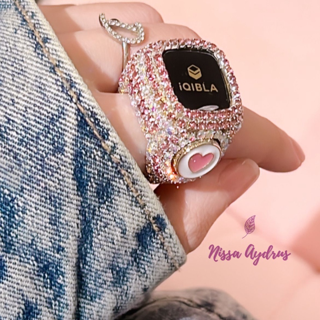 Nisa Aydrus - Love IQIBLA Zikr Ring Tombol Love Tasbih Digital Swarovski