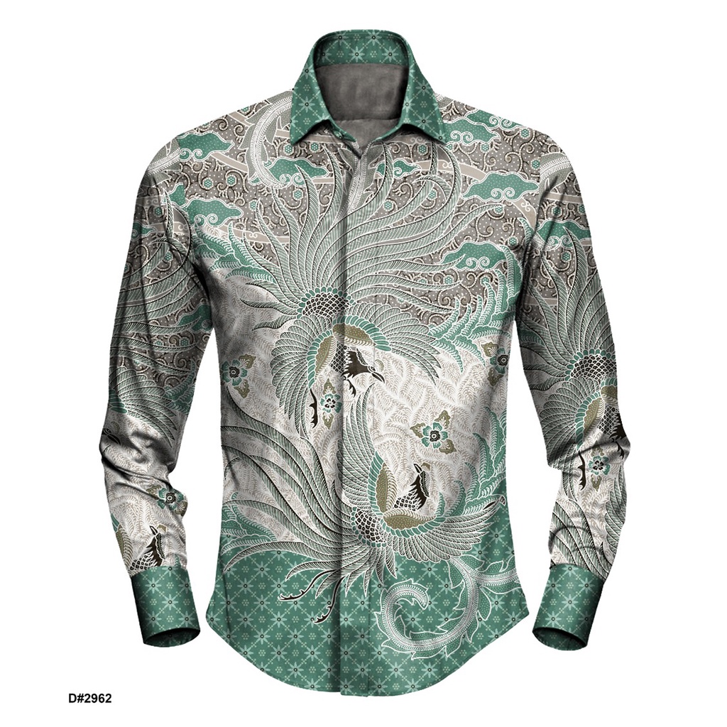 Kain Batik Tulis / Kemeja Batik Tulis / Pola Baju Batik - 2962