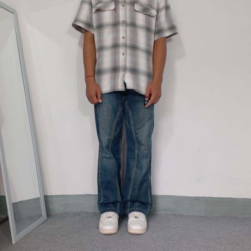VTG vonin black washed jeans