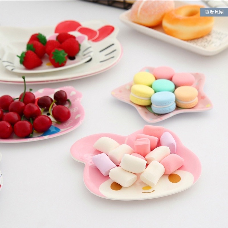 piring kecil melamin karakter