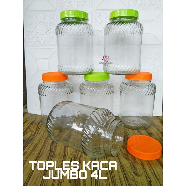 [COD] TOPLES KACA JUMBO 4LITER / TOPLES LEBARAN JUMBO / TOPLES LEBARAN JUMBO / TOPLES KACA BESAR / T