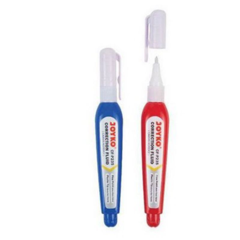 

(1 pcs)Joyko Tip Ex Cair Penghapus Pena Correction Fluid CF P235