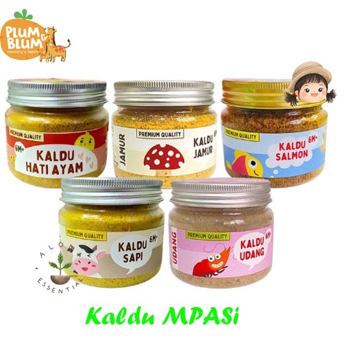 Plum &amp; Blum Kaldu MPASI 100gr - Kaldu MPASI Non MSG
