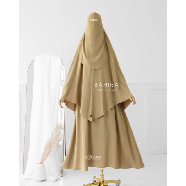 EY- BERGO BAHIRA NONPAD BAHAN FORTALEZA DAN CORDELIA BY ALHAURAA/ KHIMAR SYARI NONPET POLOS JUMBO CU