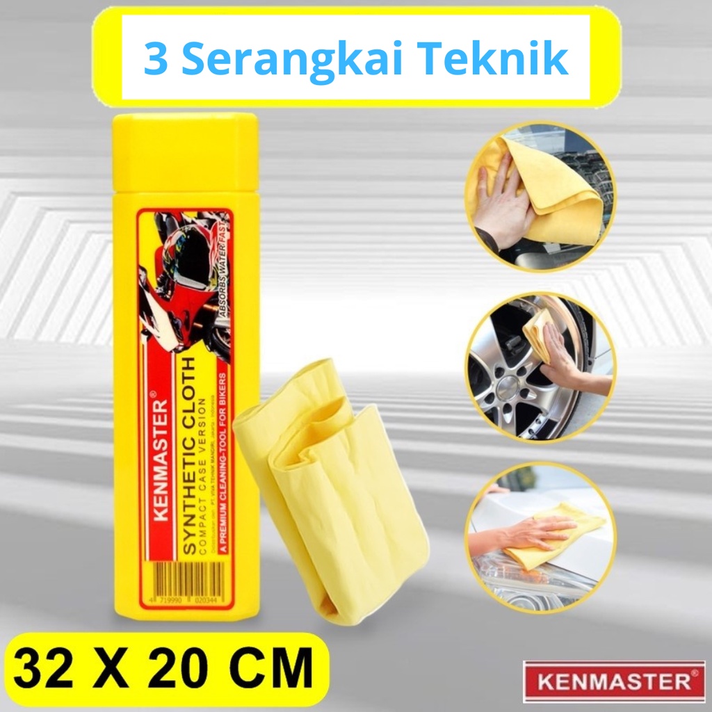 KENMASTER Synthetic Cloth SG8 Lap Kanebo Alat Cuci Motor Mobil