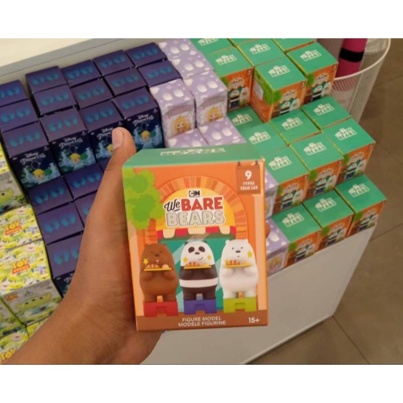 Miniso We Bare Bears Mini Fun Collection Figure Model Blind Box