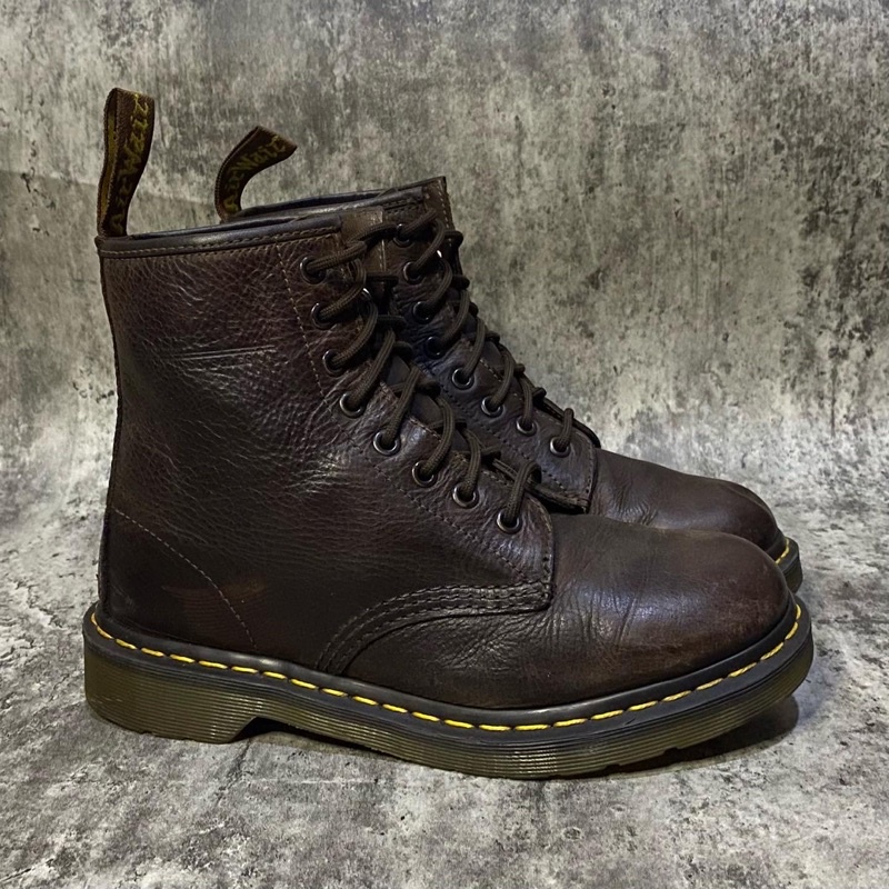 Size 40. Dr martens 1460 brown grizzly ( docmart dr. martens 1460 1461 101 939 saxon chelsea wingtip