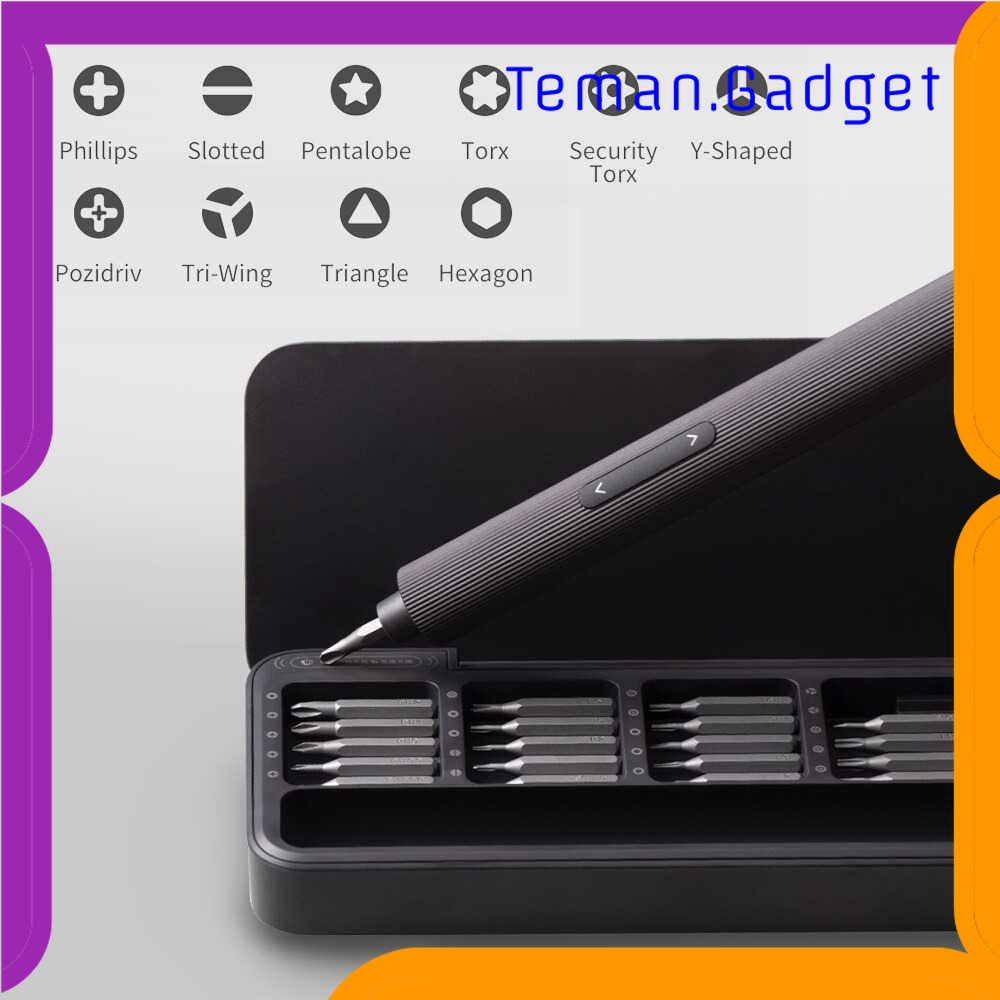 TG-PKK Obeng Elektrik Set Screwdriver Magnetic Bits 25 in 1 - QWLSD010