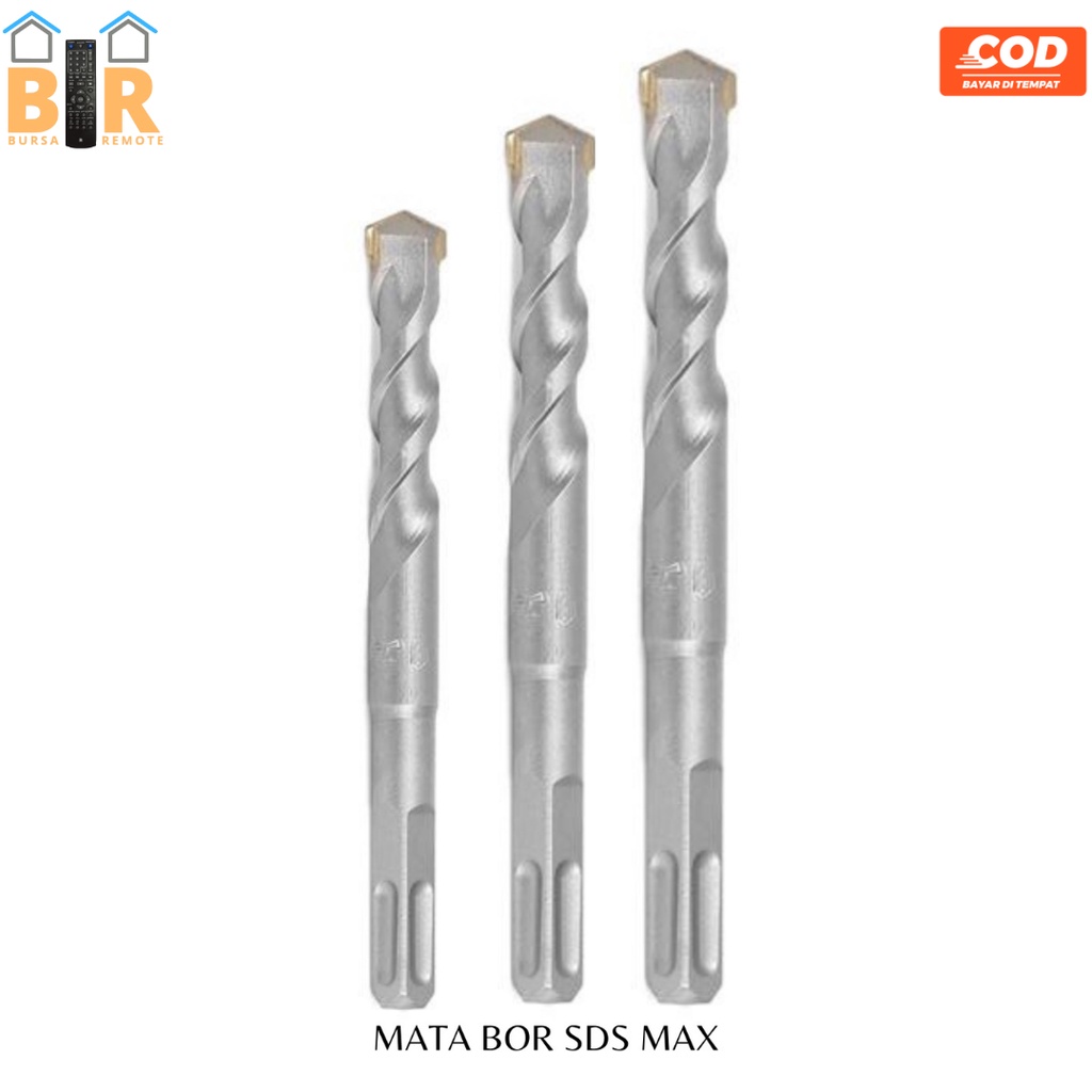 Mata Bor Bobok Pahat Tembok Beton Sds Max Hammer Drill 200MM