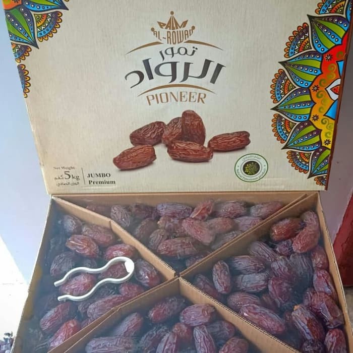 

KURMA MEDJOL JUMBO PIONEER 5 KG PREMIUM DATES KORMA MEJOL PIONIR 5KG